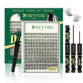 Lash Clusters Kit 120pcs Thick Volume DIY Eyelash Extensions