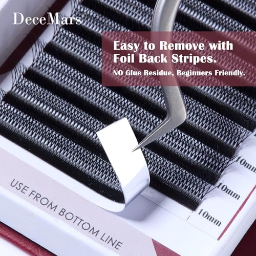 8D W Eyelash Extensions - Easy Fans Russian Volume Clusters