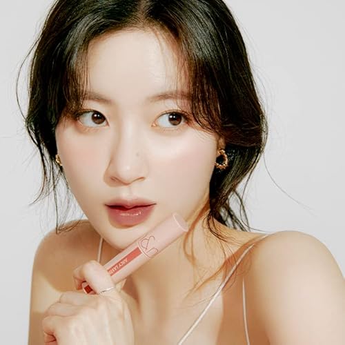 rom&nd Juicy Lasting Tint #23 Nucadamia - K-Beauty Nudy Red Brown Lip Stain for Pure Bare Juicy Glossy Finish | Hydrating, Long-Lasting & Fruit-Inspired Korean Lip Tint