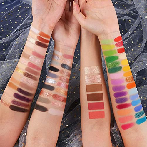 UCANBE 86 Color Eyeshadow Palette + 15pc Brush Set