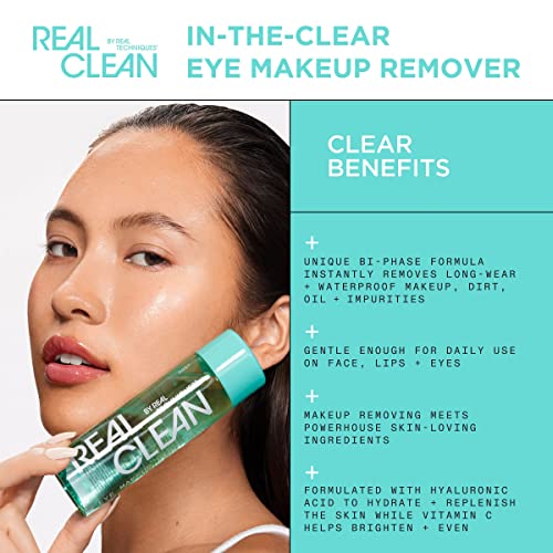 Real Techniques In-The-Clear Eye Makeup Remover, 4 fl oz