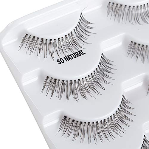 ALICE 110 Natural Hand Knotted False Eyelashes - 5 Pairs