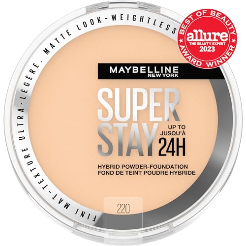 Maybelline Super Stay 24HR Hybrid Powder Foundation, Matte