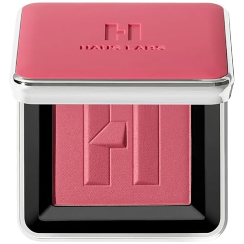 HAUS LABS BY LADY GAGA Color Fuse Blush Powder in Hibiscus Haze & ENTEL Blueberry Sheet Masque (BONUS)