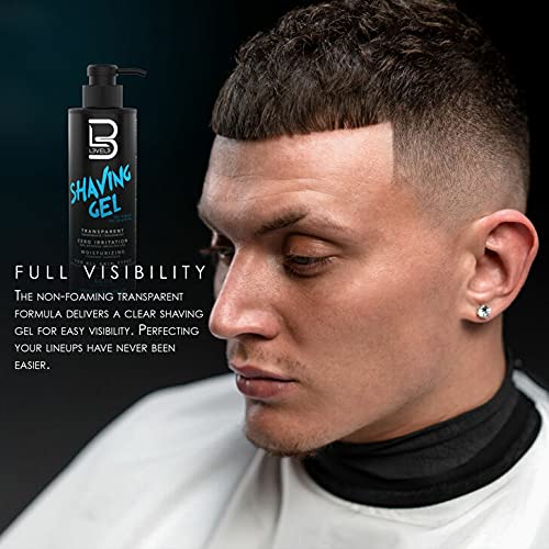L3 Shaving Gel - Straight Razor Shave Gel - Non-Irritating - Refreshing Smell L3 - No Hot Towel Necessary - Level Three Razor Gel (Ice)