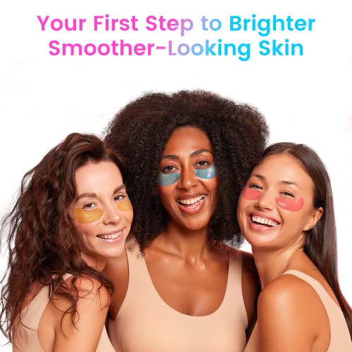Under Eye Patches (24 Pairs) - Eye Masks for Wrinkles, Puffy Eyes, Dark Circles, Eye Bags, Easter Basket Stuffers, Gifts for Teenage Girls, Under Eye Mask for Refreshing, Revitalizing