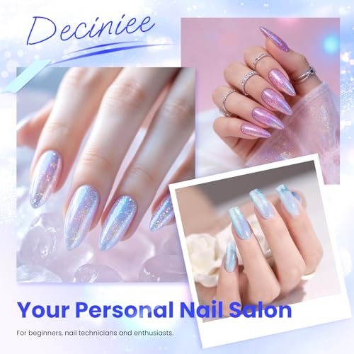 Acrylic Nail Kit for Beginners with UV Light & Practice Finger