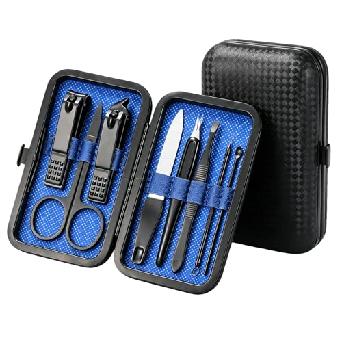 8-Pc Manicure Set – Professional Nail Care Kit with Case
