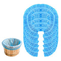 Disposable Pedicure Foot Bath Liners 25 pcs, Portable Spa & Foot Care Bags