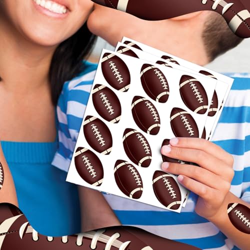 Football Temporary Tattoos Stickers - 240 Pieces, 20 Sheets