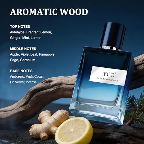 Ycz Club Gentleman's Eau de Parfum for Men, 1.7 fl oz