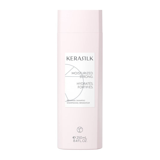 KERASILK Repairing Shampoo |Deeply Nourishes & Moisturizes | Reduces Breakage & Prevents Further Damage | For Dry, Stressed & Damaged Hair | Ideal For Various Hair Types & Textures | 250ml