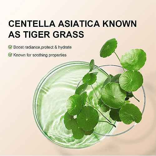 Color Correcting CC Cream,Hydrating CC Cream Foundation with Centella Asiatica Multi-Purpose Pre-makeup Primer Moisturizing Facial Concealer Sunscreen Full-Coverage CC Cream with SPF 25 (light)