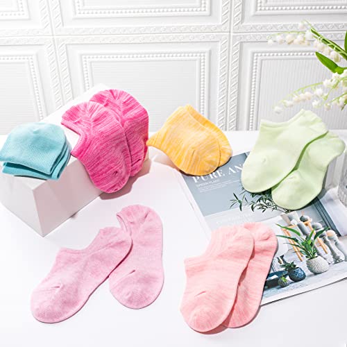 IDEGG No Show Socks Womens and Men Low Cut Ankle Short Anti-slid Athletic Running Novelty Casual Invisible Liner Socks