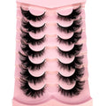 3D Fluffy Mink Lashes - Thick, Long Dramatic Cat Eye