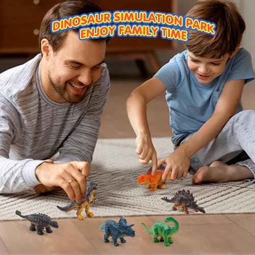 Bath Bombs for Kids with Surprise Inside, 6 Pack Dinosaur Toys Toddler Bath Bombs Gift, Organic Bubble Bath Fizzies, Dinosaur Egg, Stocking Stuffers for Kids, Christmas Gifts for Kid 3-12