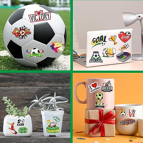 Glow In The Dark Soccer Temporary Tattoos for Kids