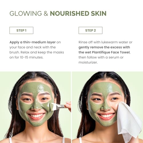 Korean Clay Face Mask with Avocado & Superfoods, 3.4 oz
