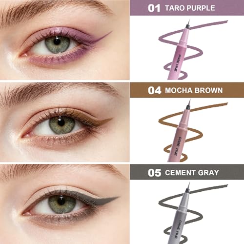 Ultra Fine Liquid Eyeliner 0.01mm Tip Waterproof Gray