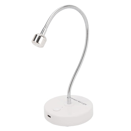 Chazcool Gel x Nail Lamp, USB Led Nail Lamp for Gel Nails, Gooseneck Gel Nail Light, Professional Cordless Nail Dryer for Home Salon Manicure