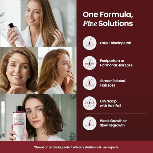 Hair Growth Shampoo for Oily Scalp & Thinning Hair – 12.5oz
