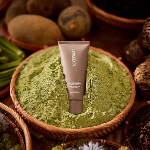 S'ABLE Labs - Qasil Exfoliating Mask | Nourish, Protect, Exfoliate, Moisturize | AHA/BHA + Turmeric | Melanin-Inclusive Skincare (100 mL | 3.38 fl oz)