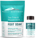 Purely Northwest Tea Tree Foot Soak & Nail Repair Oil 2-Step Set