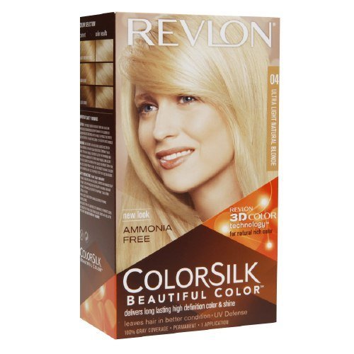 Revlon ColorSilk Hair Color, 03 Ultra Light Sun Blonde 1 ea (Pack of 3)