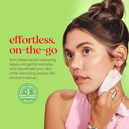 Burt's Bees Aloe Vera Face Wipes, 30 Count