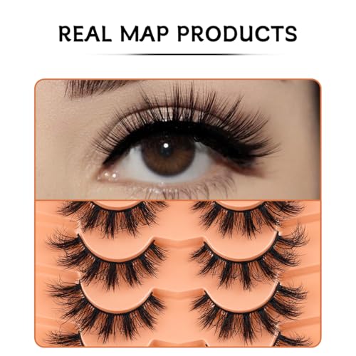 Cat Eye Mink Lashes 18MM Russian D Curl - 7 Pairs