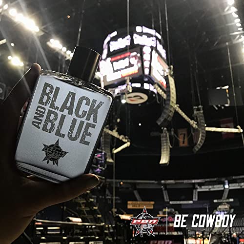 Tru Western PBR Black and Blue Men's Cologne 3.4 fl oz