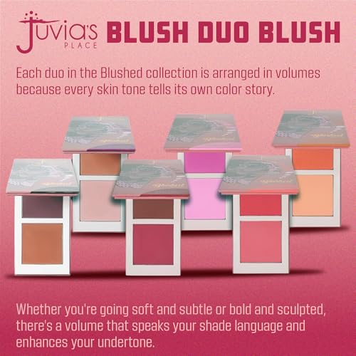 Juvia's Place Duo Blush Volume 4 - Matte Powder Blush