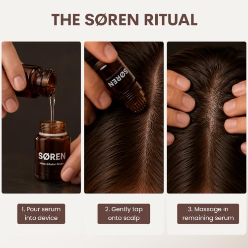 SØREN Micro Infusion Hair Renewal System with Peptide Serum