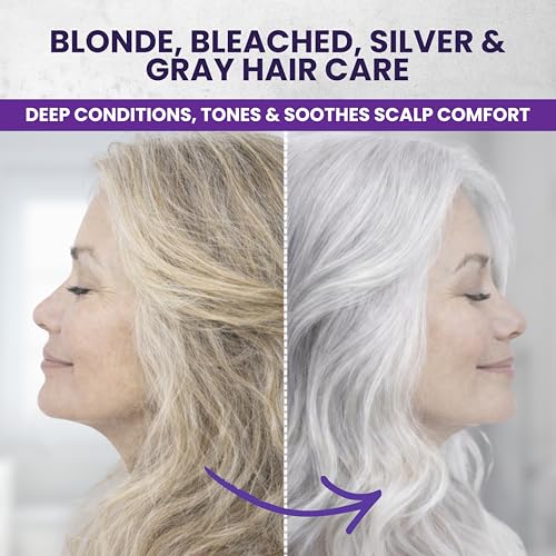 Purple Hair Mask Toner for Blonde & Bleached Hair