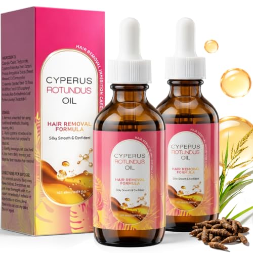 Cyperus Rotundus Hair Removal Oil - 60ml Dual Pack