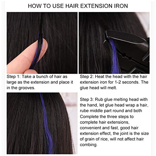 Hair Extension Fusion Iron - Keratin Connector Tool 100-220°C