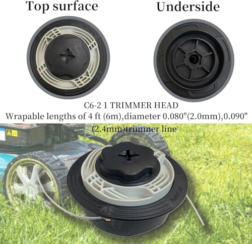 C6-2 Trimmer Head for Stihl FS38 FS40 FS50 - Easy Load Design