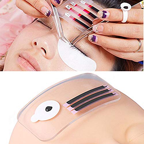 Clear Silicone Eyelash Extension Pads (6-Pack)