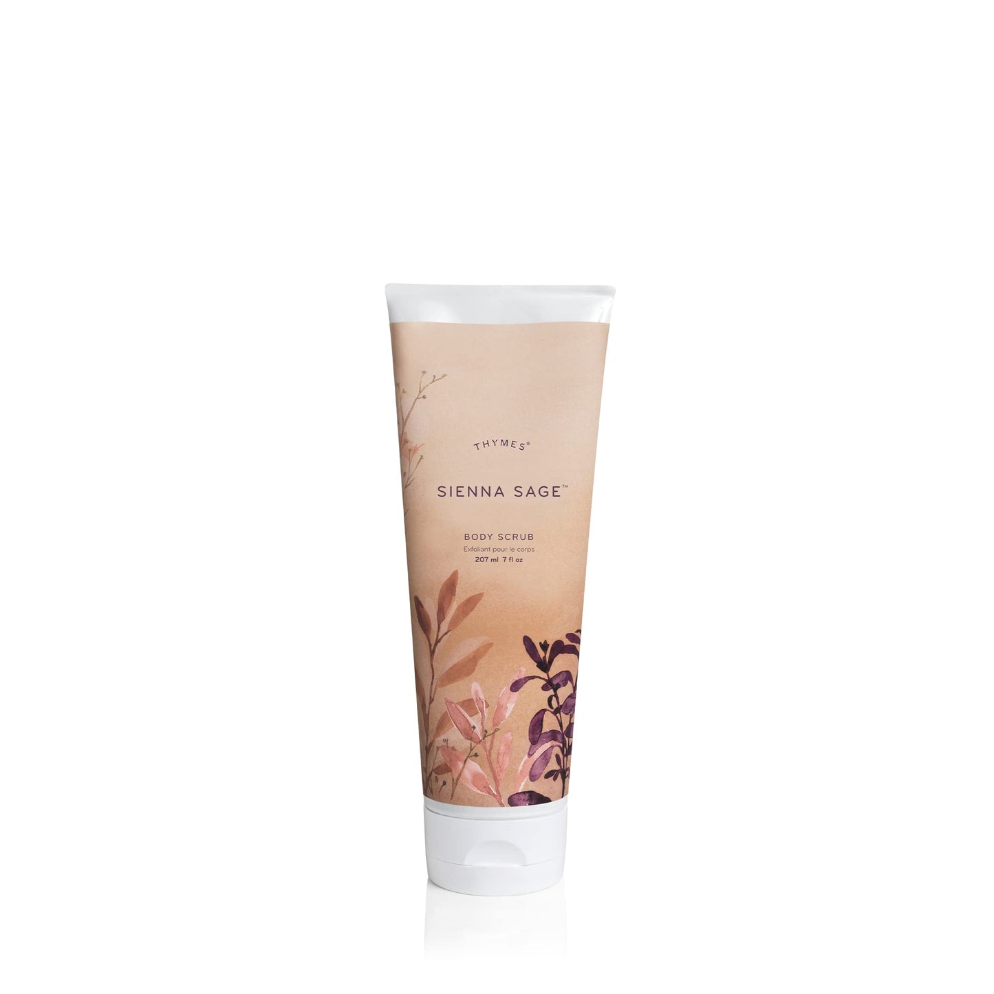 Thymes Sienna Sage Body Scrub - Body Exfoliator for Skin Care Routine - Moisturizing and Exfoliating Body Scrub, Face Scrub, Foot Scrub, or Hand Scrub (7 Fl oz)