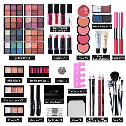 FantasyDay All-in-One Makeup Kit - 12pc Starter Bundle