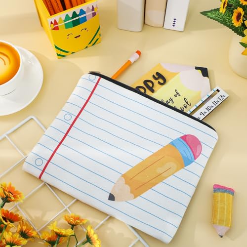 Canvas Tote Bag Set 12-Pc Back to School Supplies