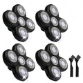 4PCS Shaver Replacement Blades for Head Shaver, 5 Blades Shaver Heads for Bald Men, Head and Face Electric Razor Heads, 2 Cleaning Brush