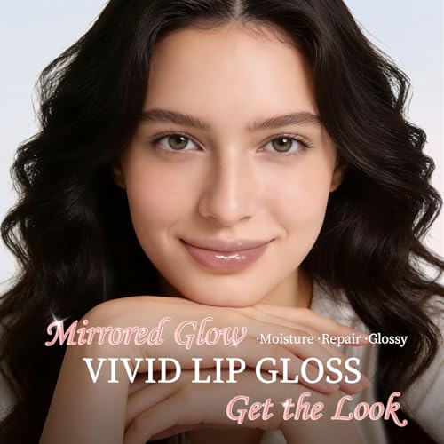 3-Piece Cool Tone Nude Lip Gloss Set with Mirror Finish