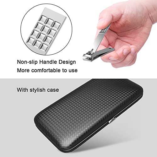 12-Piece Professional Manicure and Pedicure Grooming Kit