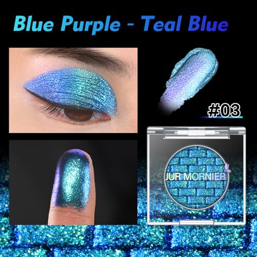 Multichrome Eyeshadow Palette | Waterproof Glitter Shimmer