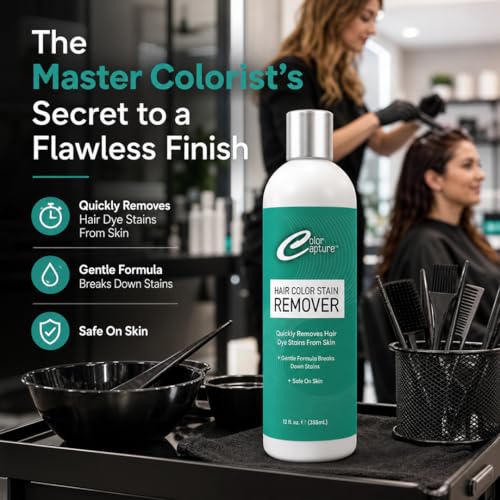 Hair Color Stain Remover - Gentle Dye Eraser for Skin, 12 fl oz