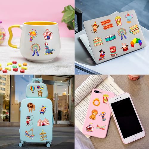 96 Pcs Carnival Temporary Tattoos - Waterproof Kids Party Favors