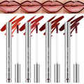 4Pcs Peel Off Lip Liner Set - 24H Waterproof Matte