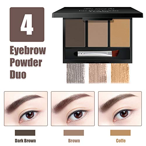 All-In-One Makeup Kit for Women - Full Set with Eyeshadow, Eyeliner & Brushes