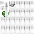 Mini Spray Bottle 105PCS 5ML Clear Glass Perfume Bottles Refillable Fine Mist Spray Bottles Empty Fragrance Sample Spray Containers Cosmetics Atomizer for Cleaning,Travel,Essential Oils